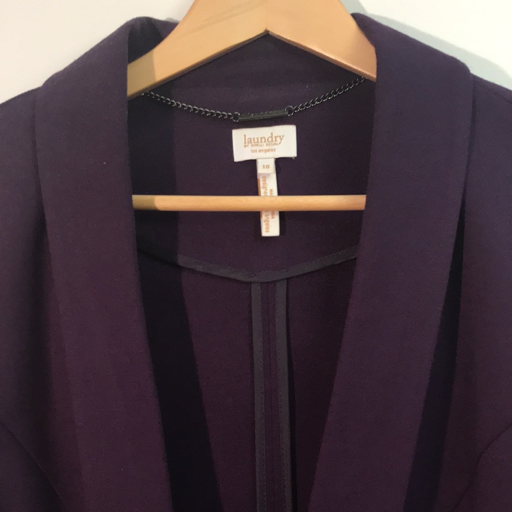 Deep purple stretch jacket - Picture 2 of 7
